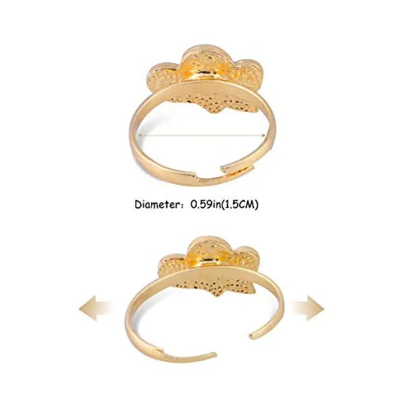 Hifot Anelli Ragazza Viola 808899 miniatura 3