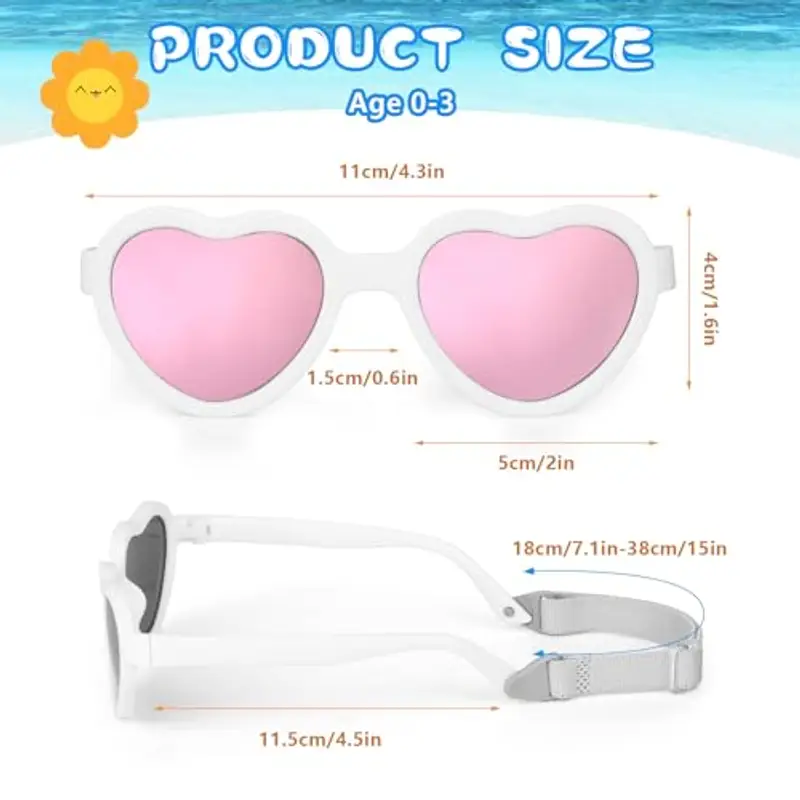 Hifot Occhiali da sole Ragazzo Bianco 1907339 miniatura 2