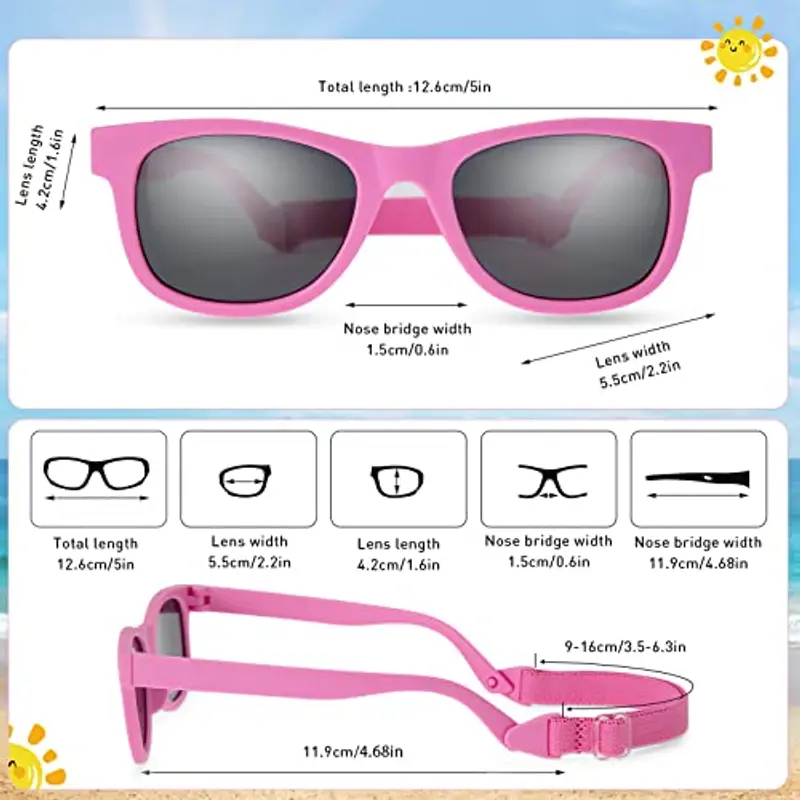 Hifot Occhiali da sole Ragazzo Rosa 815907 miniatura 3