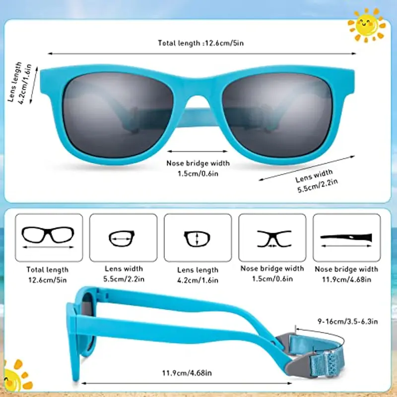 Hifot Occhiali da sole Ragazzo Blu 1279151 miniatura 3