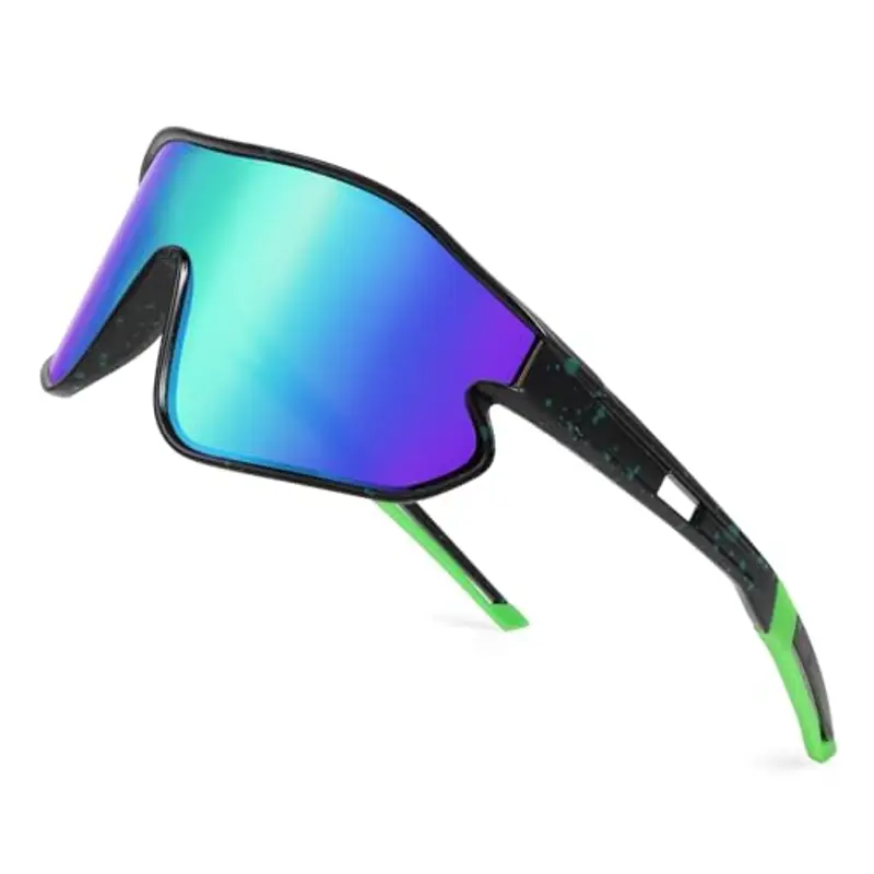 Hifot Occhiali da Sole Bambino Bambina,Occhiali Ciclismo Running Tennis Sportivi Protezione UV400 Occhiali Veloci per Ragazzo Ragazza 6 a 14 Anni