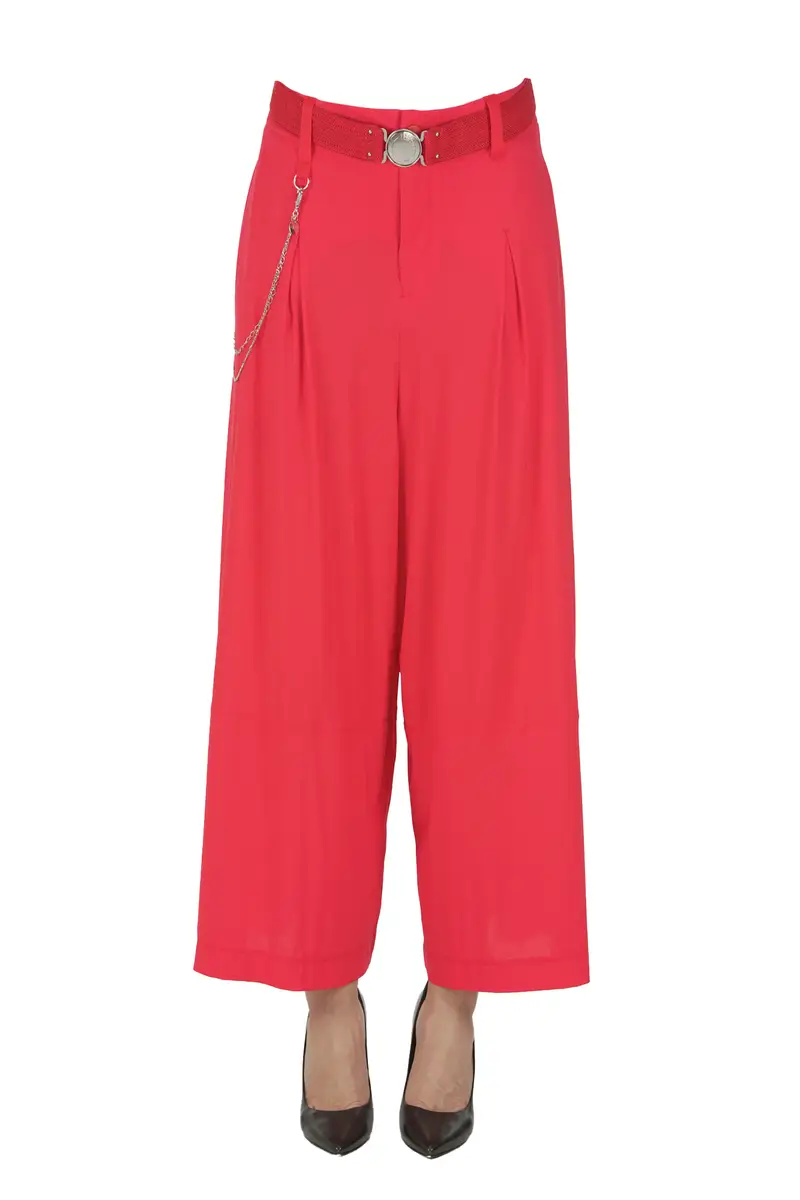 Pantaloni in tessuto stretch