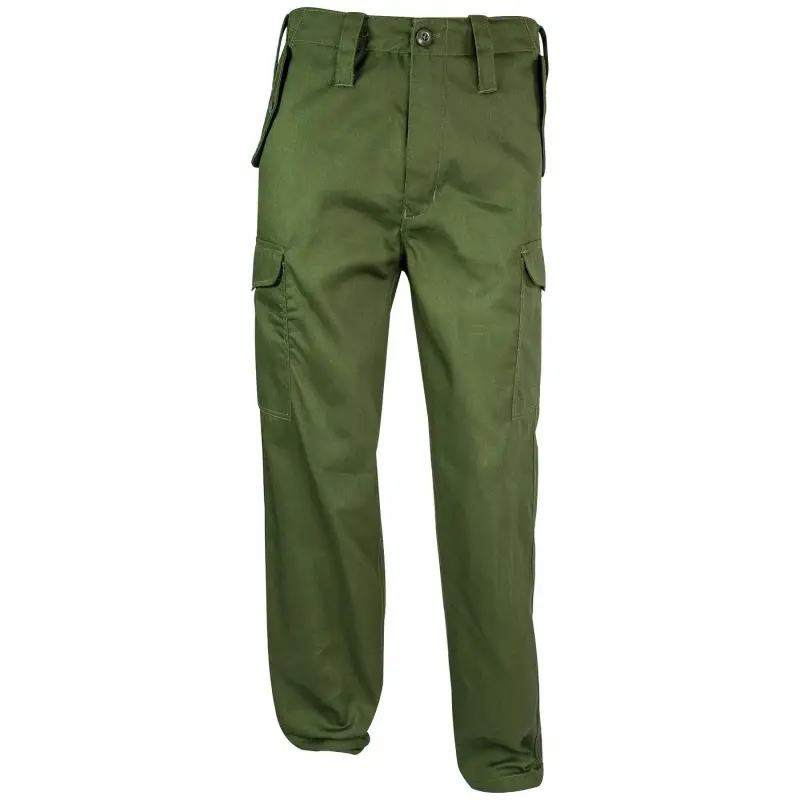 Pantaloni cargo in poliestere cotone Highlander