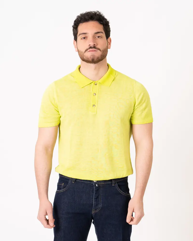 Polo Lime Fluo Acido