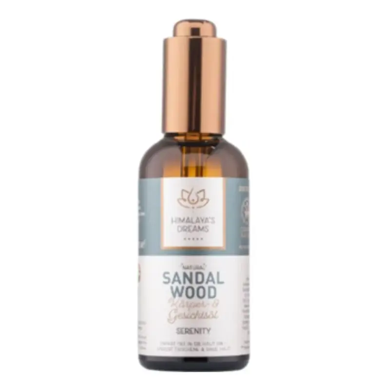 Olio Ayurvedico Viso e Corpo al Legno di Sandalo SERENITÀ 100 ml