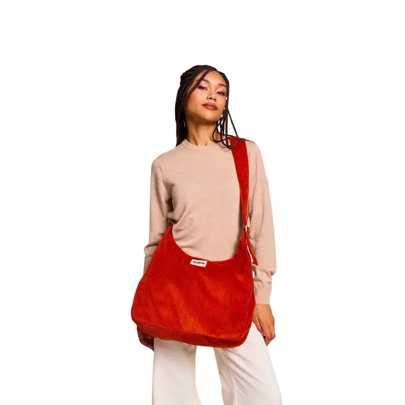 Borsa a tracolla Hindbag Claire velours