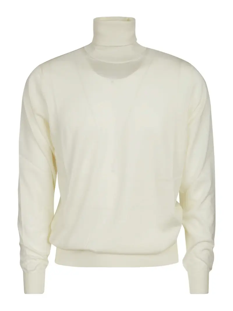 Dolcevita in merino reale Bianco