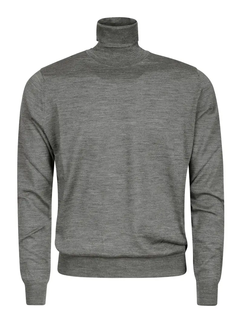 Dolcevita in merino reale Tortora