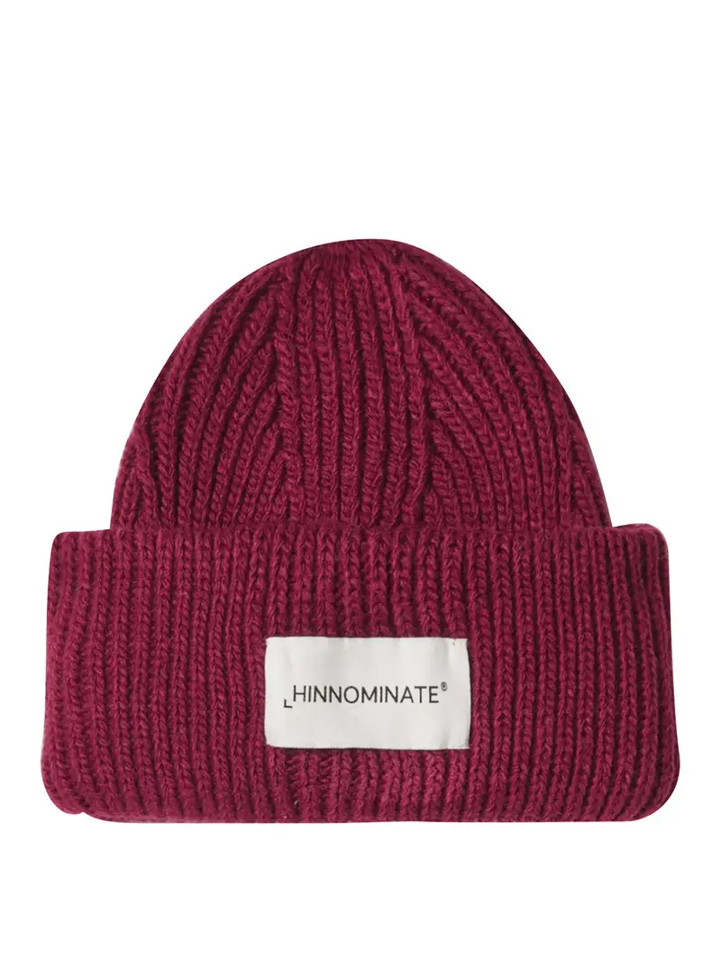 berretto hinnominate da donna - bordeaux