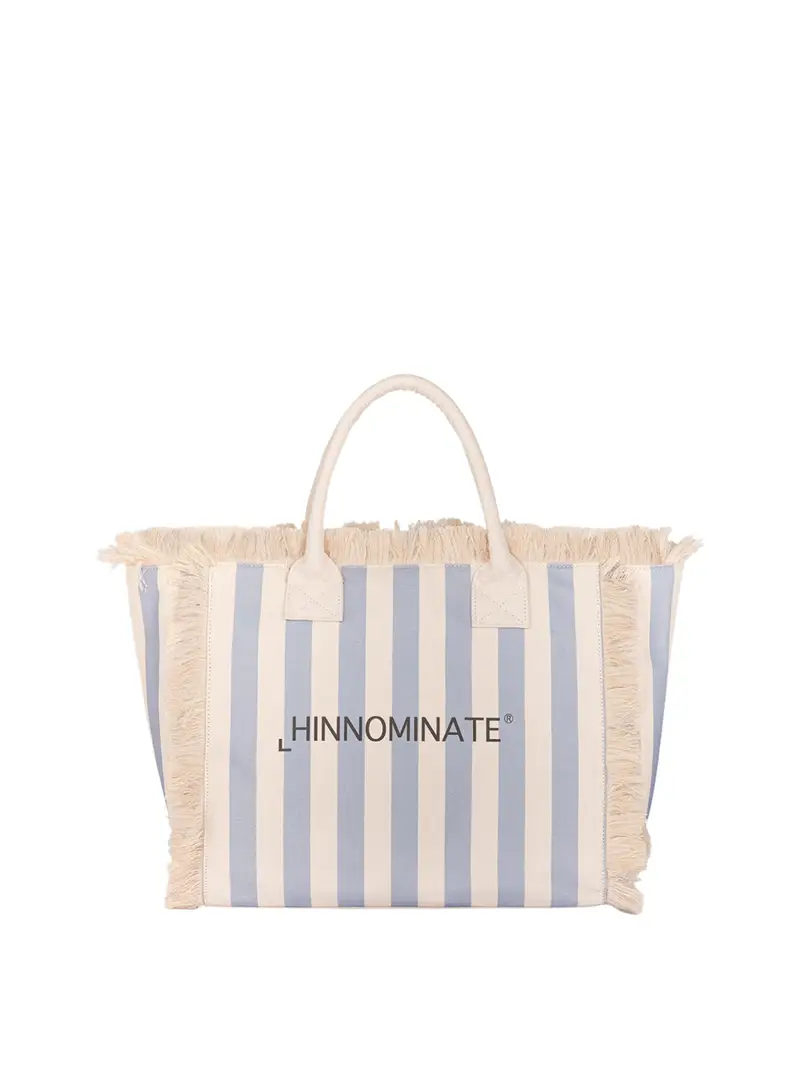 borsa a mano hinnominate da donna - celeste avorio