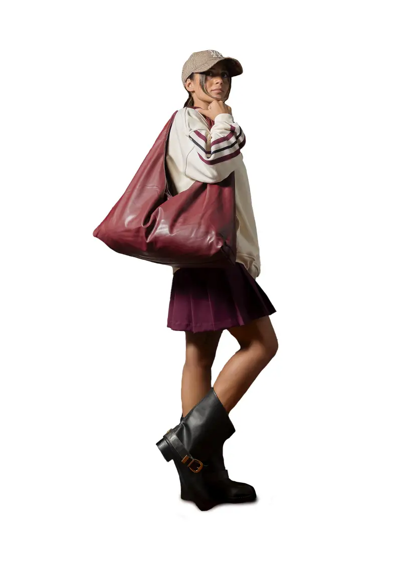 Borsa Bordeaux miniatura 2