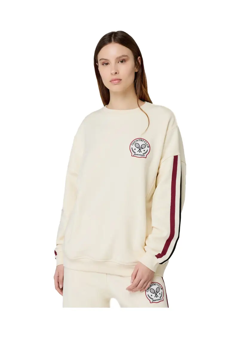 Hinnominate Felpa Donna Paricollo Burro miniatura 3