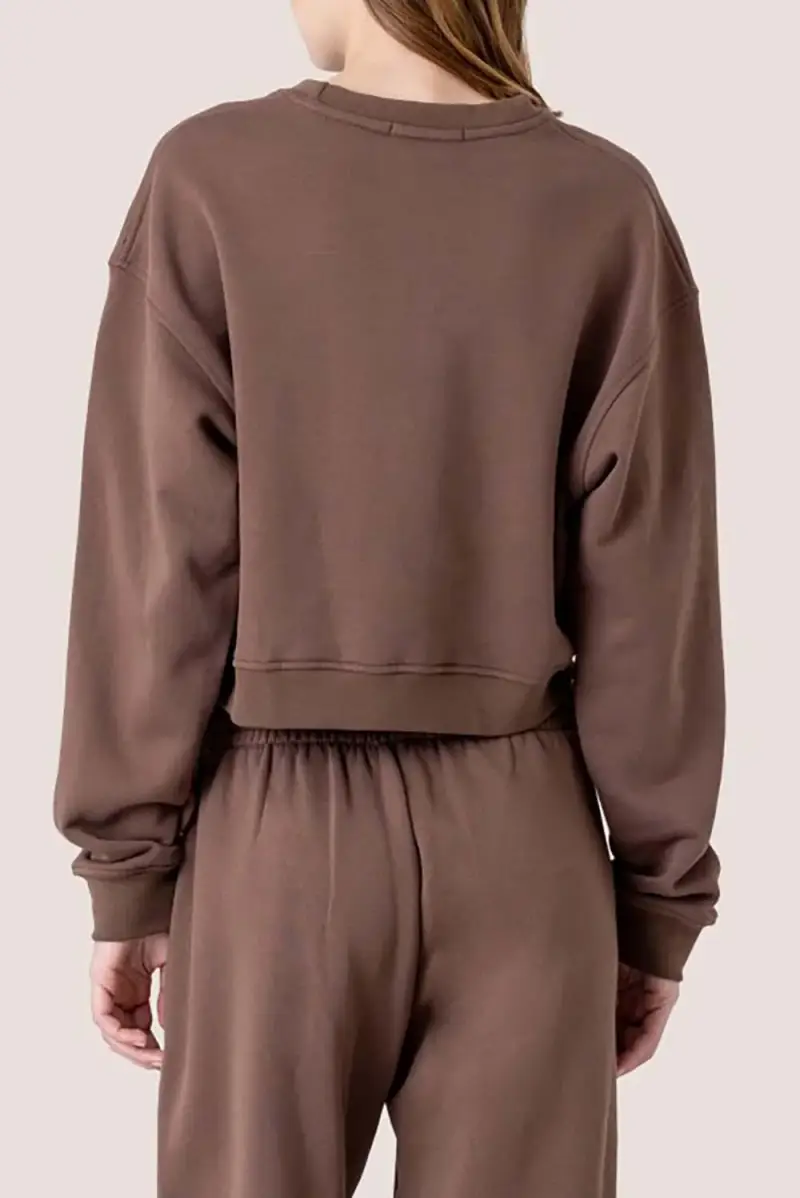 Felpa Paricollo corta miniatura 3