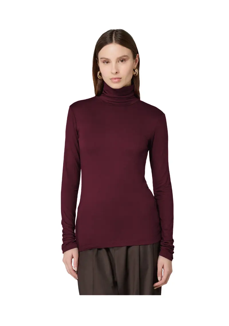 Hinnominate Maglia Donna Bordeaux in Viscosa miniatura 2