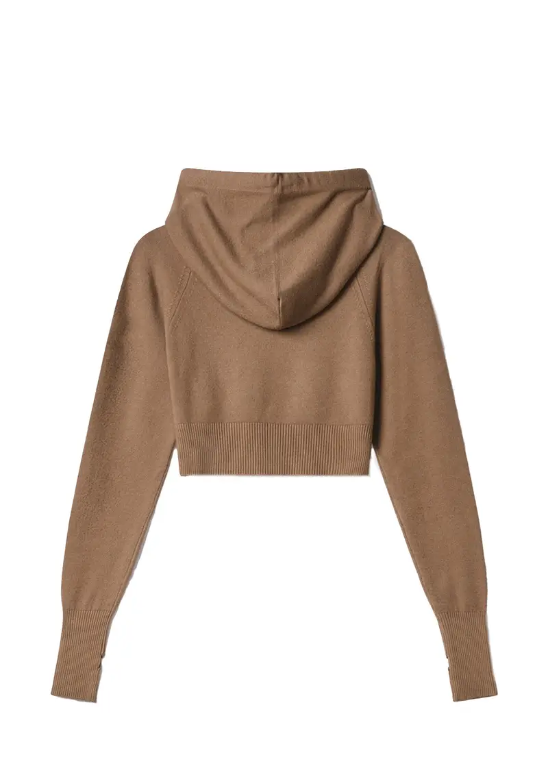 HINNOMINATE - Maglia Donna Marrone miniatura 2