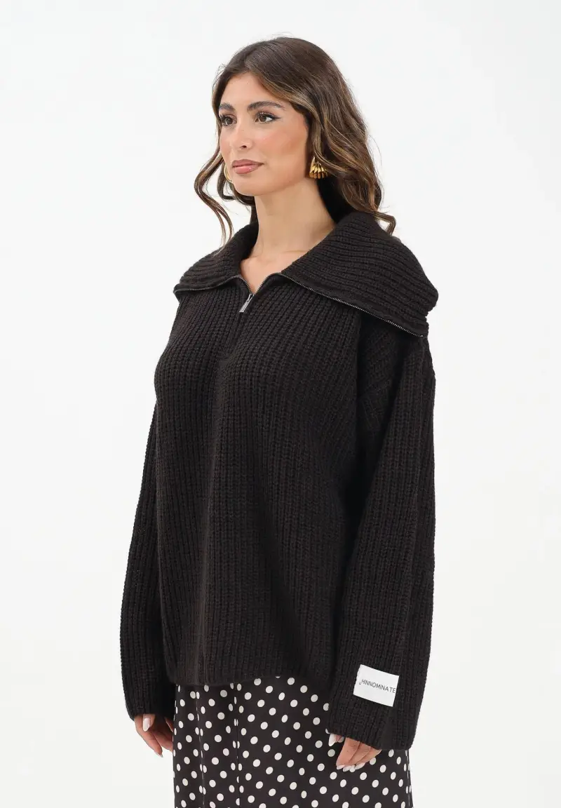 Maglione marrone da donna