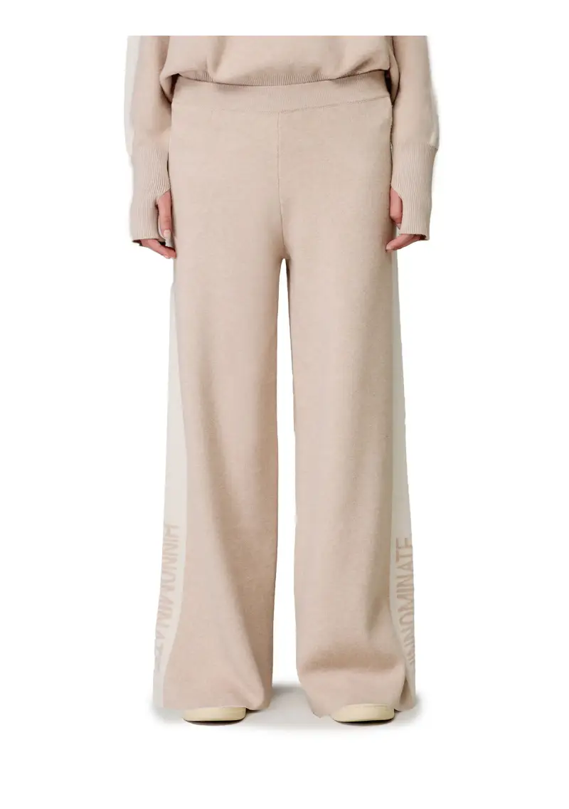 Pantalone Donna Beige miniatura 3
