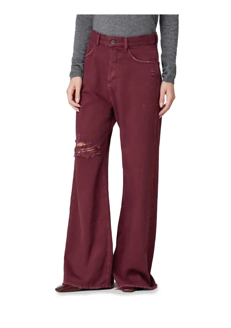 Pantalone Donna Bordeaux miniatura 3