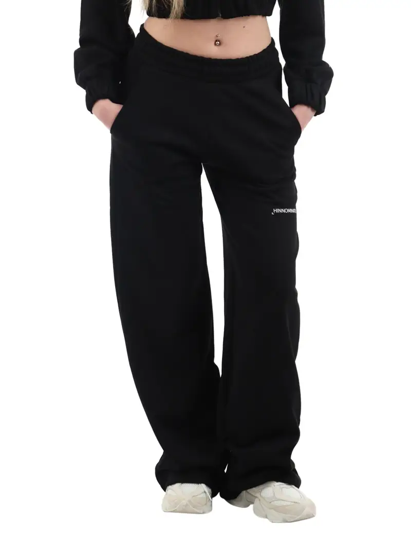 pantalone tuta hinnominate da donna - nero