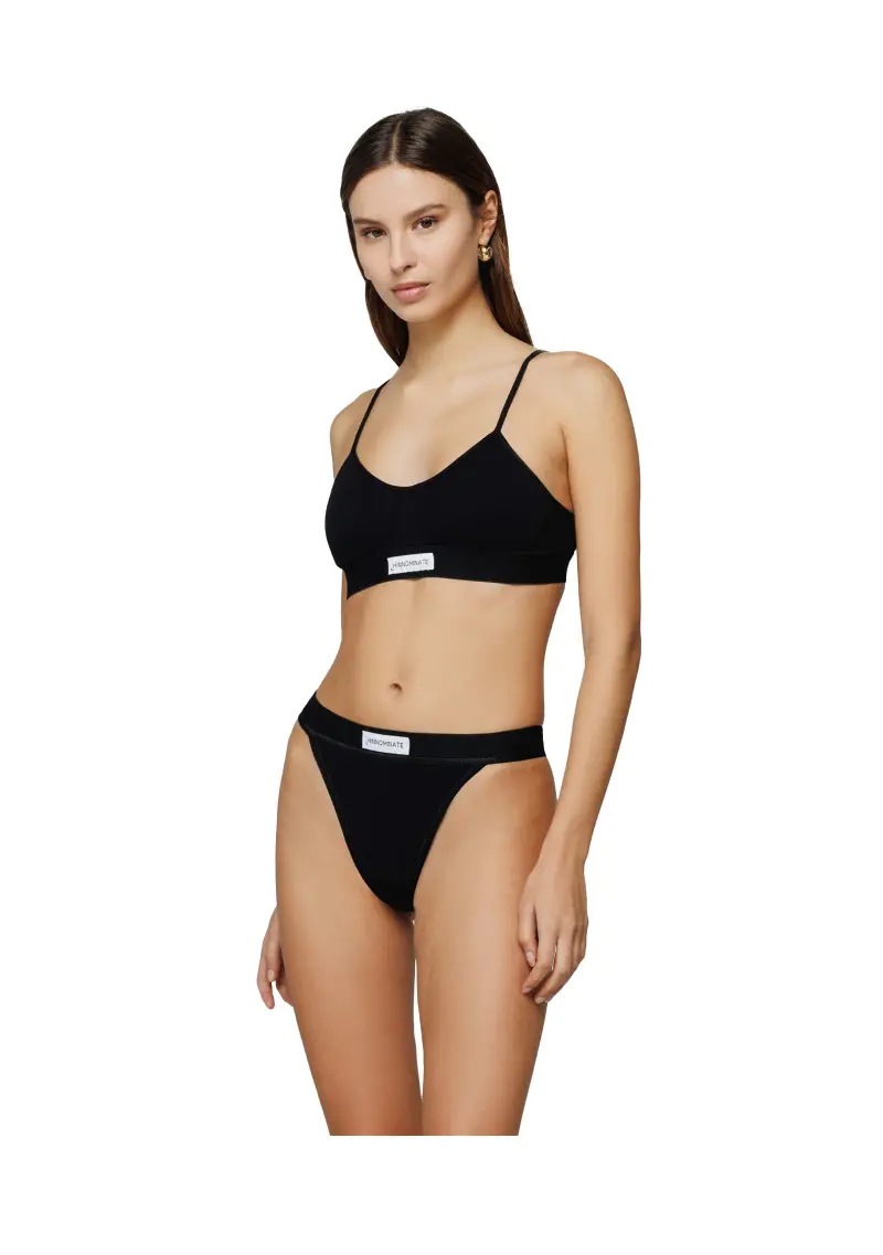 Hinnominate Reggiseno Donna Nero in Cotone miniatura 3