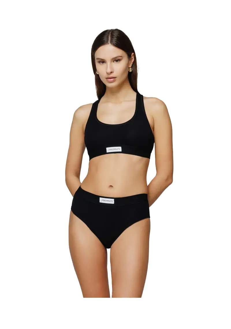 HINNOMINATE Top Donna Nero 3988815 miniatura 3