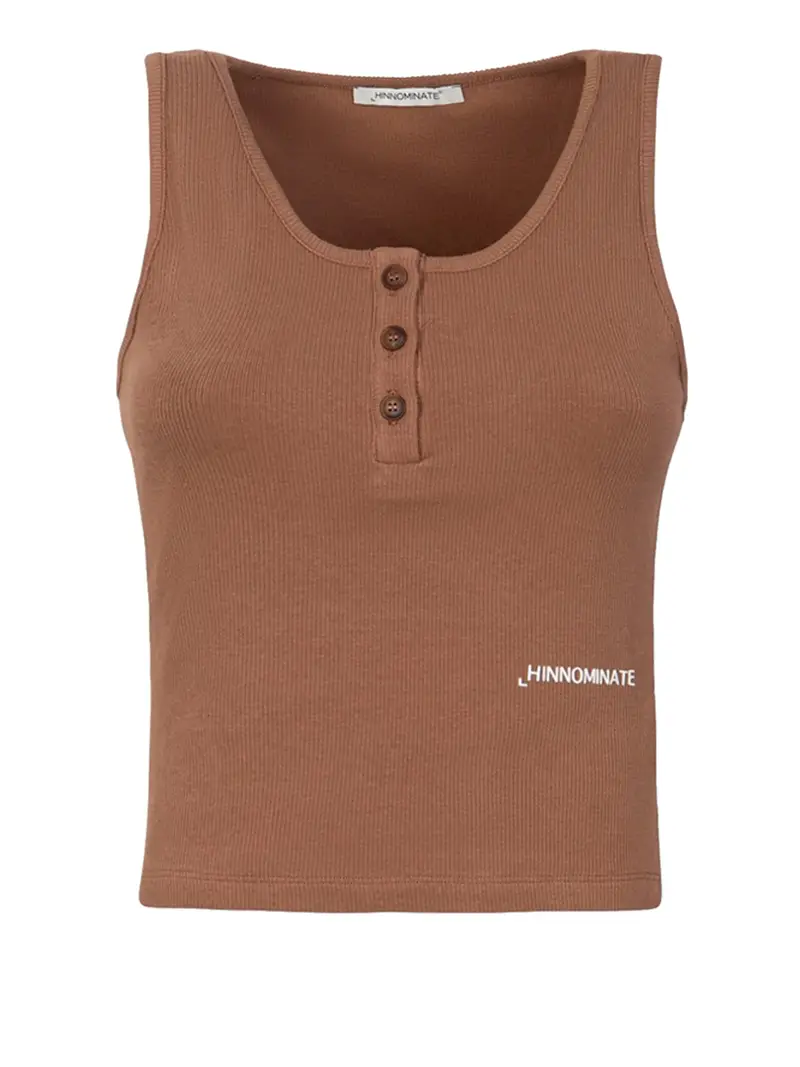 top hinnominate da donna - marrone