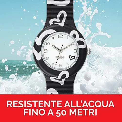 Hip Hop, Collezione Be Loved, Orologio Donna Fucsia, Cinturino in Silicone Intercambiabile, Pratica Chiusura, Cassa miniatura 3