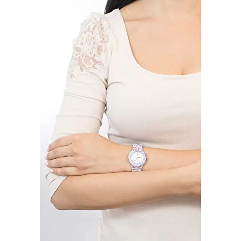 Hip Hop, Collezione I Love Japan, Orologio Donna Lilac, Cinturino in Silicone Intercambiabile, Pratica Chiusura, Cassa 32mm, Movimento al Quarzo, Resistente all'Acqua, Lunghezza Regolabile, Multicolor miniatura 3