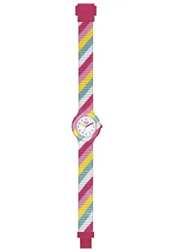 HIP HOP, Collezione Kids Fun, Orologio Bambini Lollipop con Cinturino Intercambiabile in Silicone e Tessuto, Indici