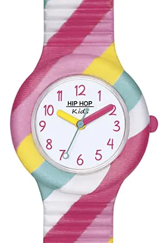 HIP HOP, Collezione Kids Fun, Orologio Bambini Lollipop con Cinturino Intercambiabile in Silicone e Tessuto, Indici miniatura 2