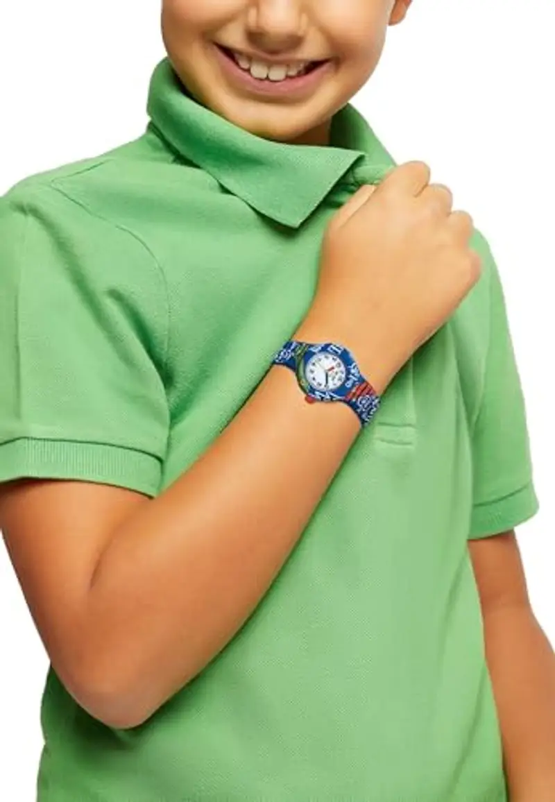 HIP HOP, Collezione Kids Fun, Orologio Bambino Skateboard, con Cinturino in Silicone Intercambiabile, Pratica Chiusura, Cassa 28mm, Movimento al Quarzo, Resistente all'Acqua, Lunghezza Regolabile miniatura 3