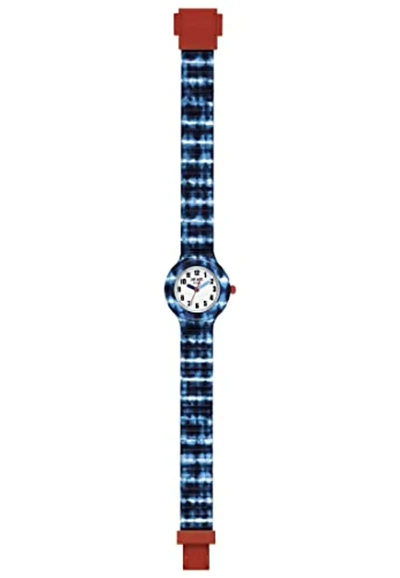 HIP HOP, Collezione Kids Fun, Orologio Bambino Tie Die, con Cinturino in Silicone Intercambiabile, Pratica Chiusura,
