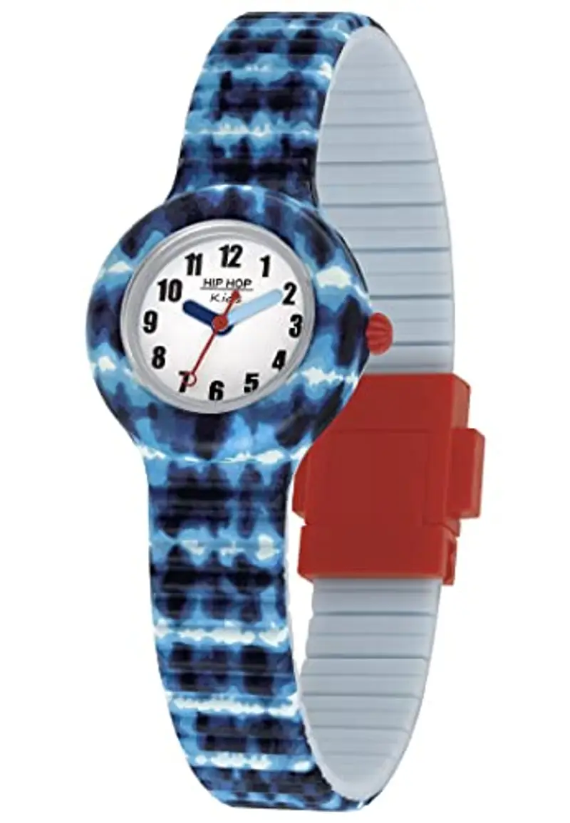 HIP HOP, Collezione Kids Fun, Orologio Bambino Tie Die, con Cinturino in Silicone Intercambiabile, Pratica Chiusura miniatura 3