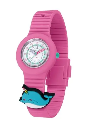 HIP HOP, Collezione PINTASTIC!, Orologio Bambini, Movimento al Quarzo, Cassa 32 mm, Resistente all'Acqua, Cinturino in