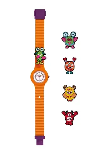 HIP HOP, Collezione PINTASTIC!, Orologio per Bambini, con Quadrante Didattico e Lancette Colorate, Cinturino in miniatura 3