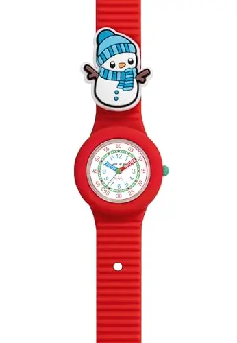 HIP HOP, Collezione PINTASTIC!, Orologio per Bambini, con Quadrante Didattico e Lancette Colorate, Cinturino in miniatura 2