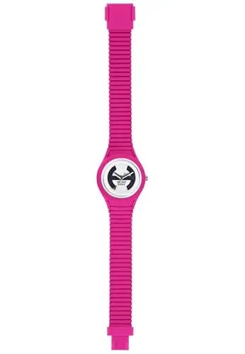 Hip Hop, Collezione Solare, Orologio Donna Fucsia Purple, Cinturino in Silicone Regolabile, Pratica Chiusura, Cassa