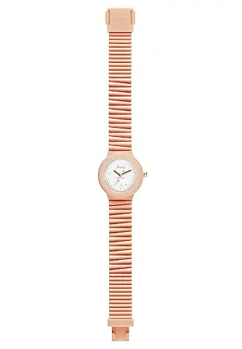 HIP HOP, Collezione Starlights, Orologio Donna e Ragazza, con Cassa Decorata con il Segno dell'Ariete, Cinturino in