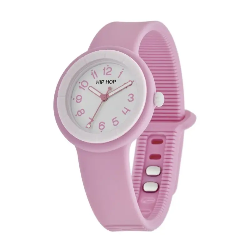 Hero Dot - Orologio Da Donna - Silicone Rosa - Hip Hop miniatura 2