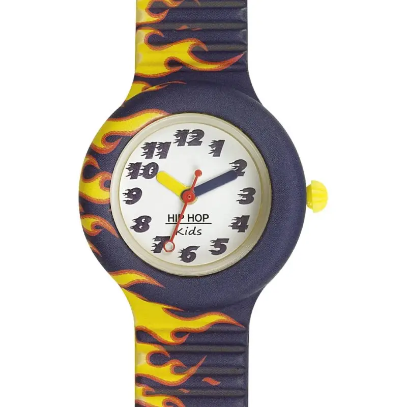 Kids Fun - Orologio Per Bambini - Silicone Stampato - Hip Hop
