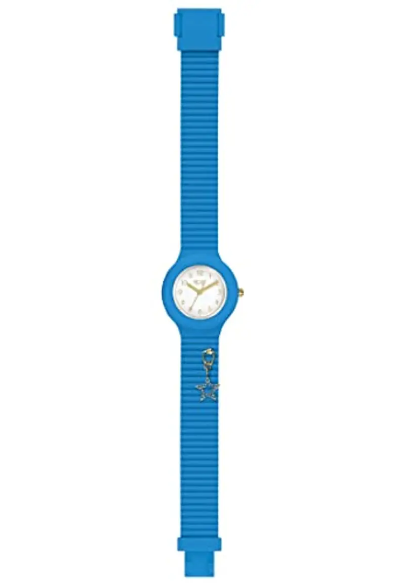 HIP HOP, Orologio Donna Collezione Dancing in the Light HWU1091, Only Time - Movimento al Quarzo 3H, Cinturino in Silicone e Chiusura con Bottone di Sicurezza, Colore Bluètte