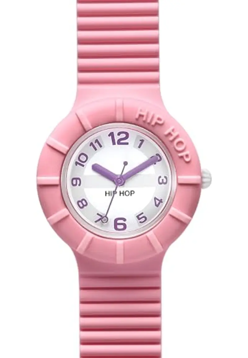 HIP HOP Orologio DONNA NUMBERS COLLECTION quadrante CON LOGO BIANCO movimento SOLO TEMPO - 3H QUARZO e CINTURINO miniatura 2