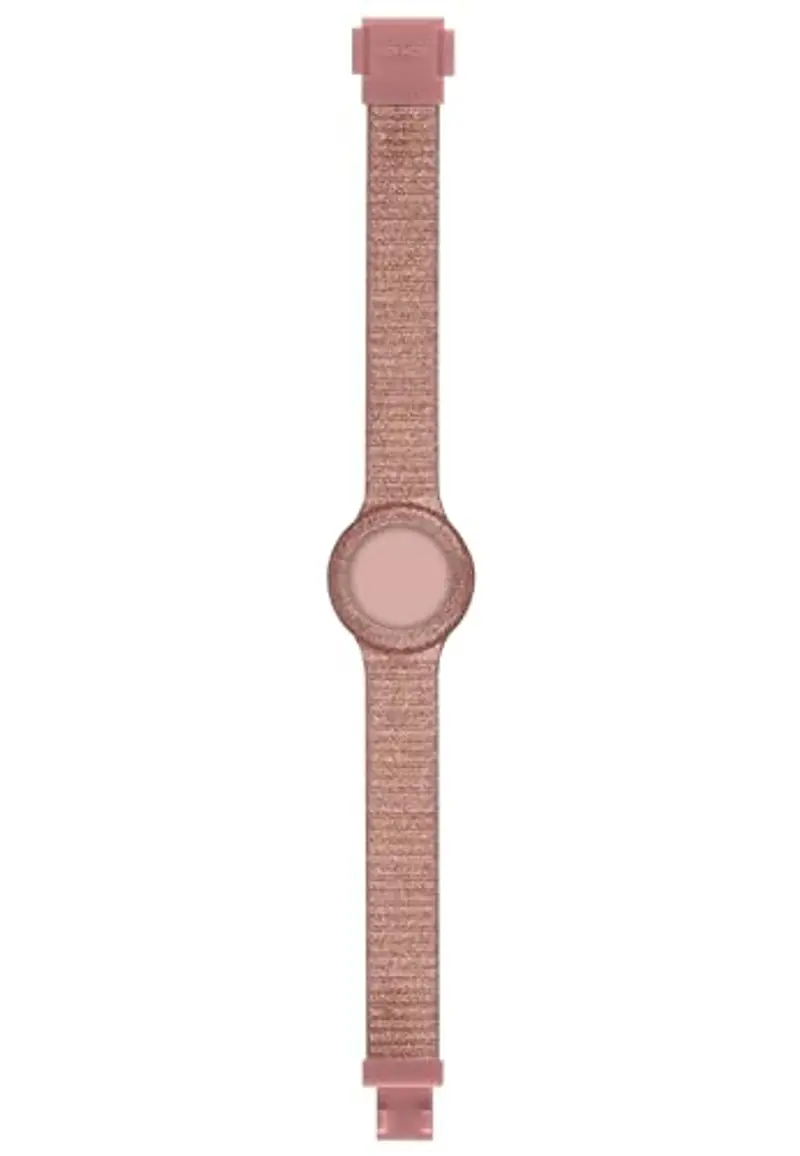 HIP HOP Orologio DONNA SPARKLING MANIA quadrante MONO-COLORE ALTRO e CINTURINO SILICONE ROSA HBU0969