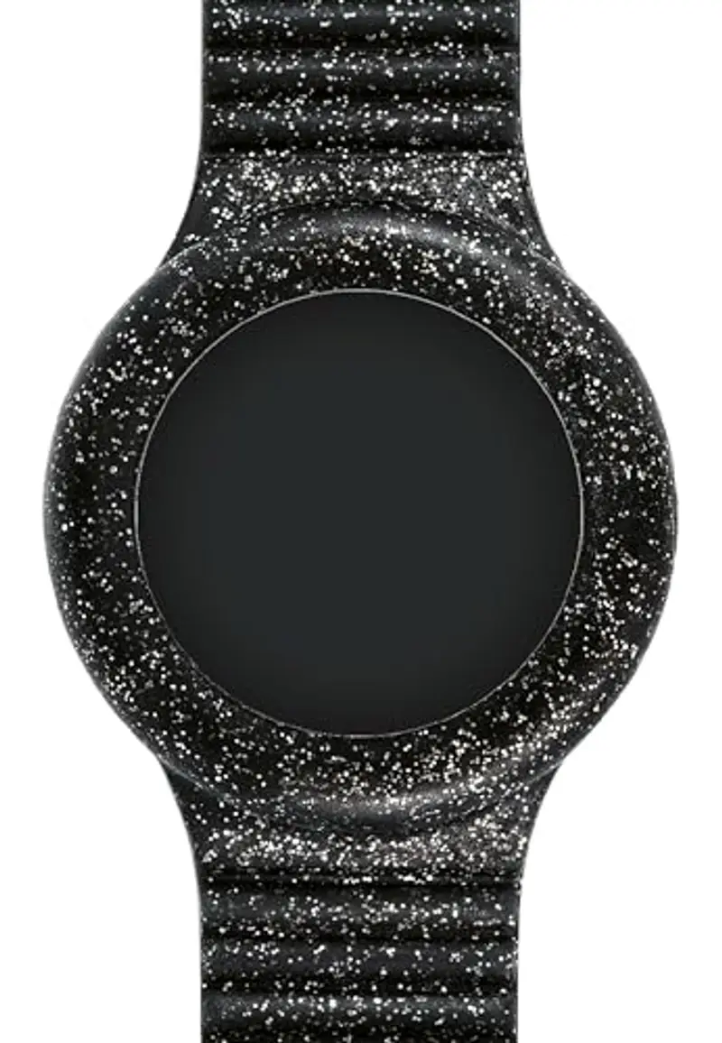 HIP HOP Orologio HBU1021 DONNA SPARKLING MANIA quadrante MONO-COLORE BIANCO e CINTURINO SILICONE NERO miniatura 2
