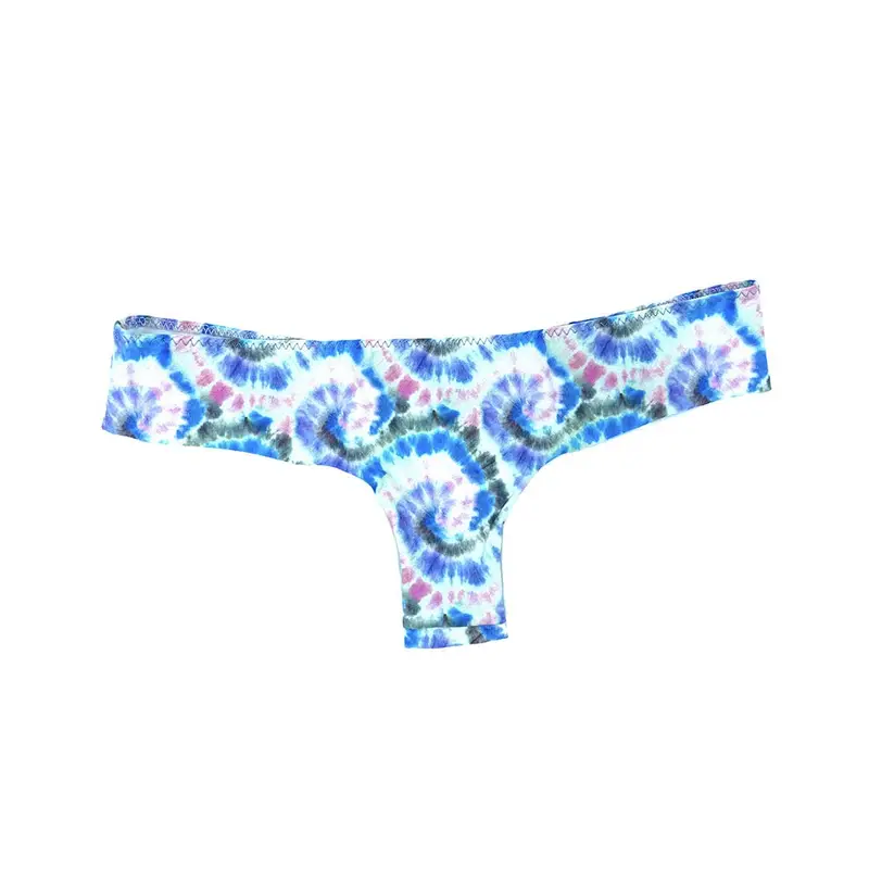 Monokini Azzurro Bianco Donna TU