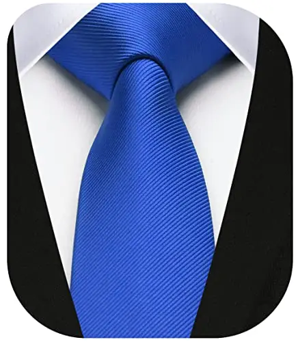 HISDERN Cravatte Uomo Blu 2741528 miniatura 3