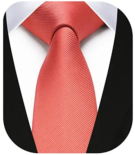 HISDERN Cravatte Uomo Rosa 2741544 miniatura 3