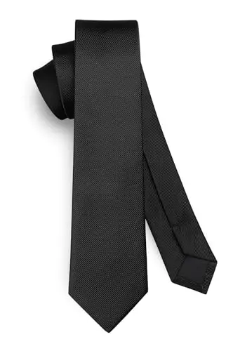 HISDERN Cravatte Uomo Nero 2741534