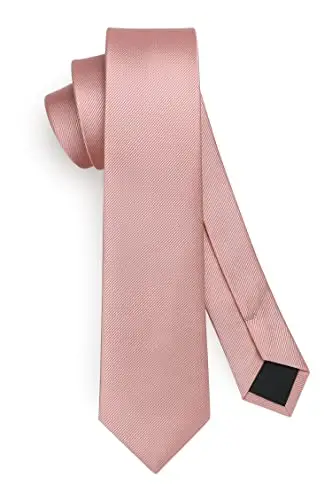 HISDERN Cravatte Uomo Rosa 2741526