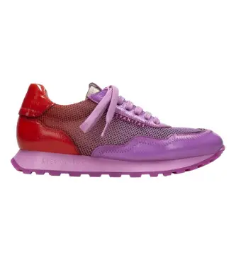 per donna BHV243231 Sneaker Loira viola e rosa (38), Basso, Stringhe, Casual, Lilla, Poliestere riciclato